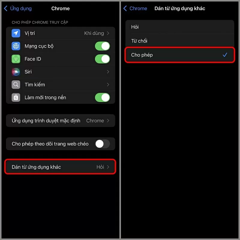 Cách tắt thông báo cho phép dán trên iPhone mà bạn nên biết Cách tắt thông báo cho phép dán trên iPhone mà bạn nên biết