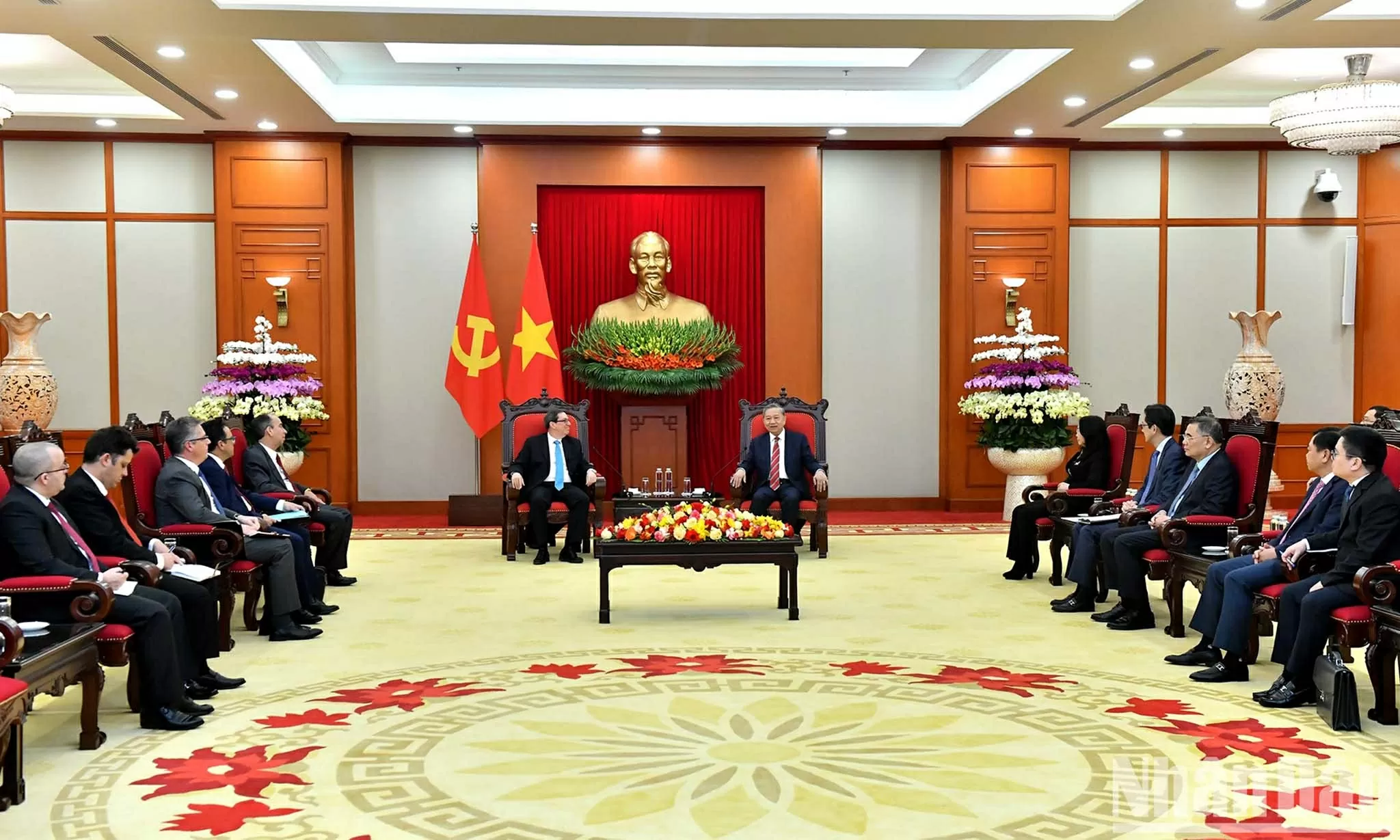 Tổng Bí thư Tô Lâm tiếp Ủy viên Bộ Chính trị, Bộ trưởng Ngoại giao Cuba Tổng Bí thư Tô Lâm tiếp Ủy viên Bộ Chính trị, Bộ trưởng Ngoại giao Cuba