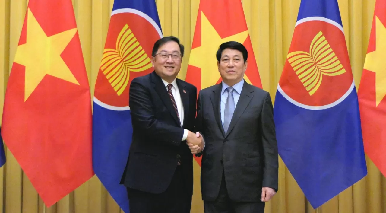 Chủ tịch nước Lương Cường tiếp Đại sứ, Đại biện các nước ASEAN và Timor-Leste
