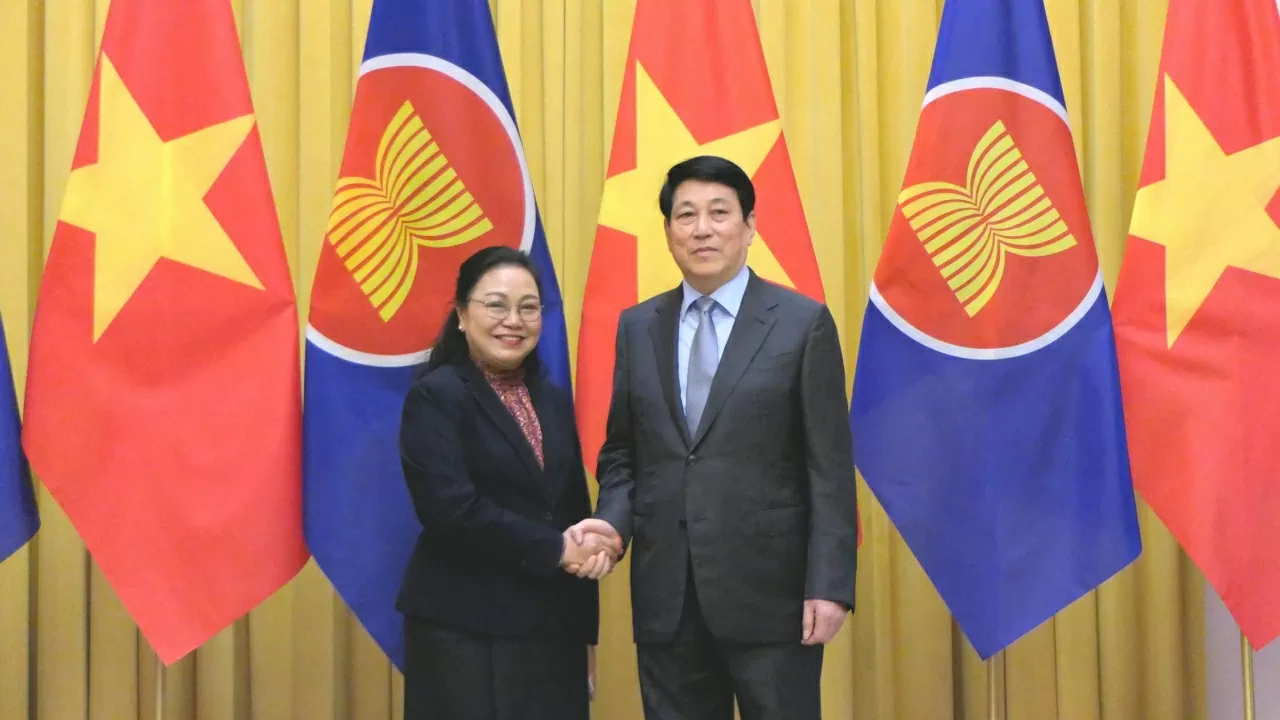 Chủ tịch nước Lương Cường tiếp Đại sứ, Đại biện các nước ASEAN và Timor-Leste Chủ tịch nước Lương Cường tiếp Đại sứ, Đại biện các nước ASEAN và Timor-Leste
