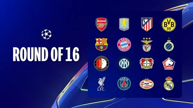Xác định 16 CLB dự vòng 1/8 UEFA Champions League 2024/25