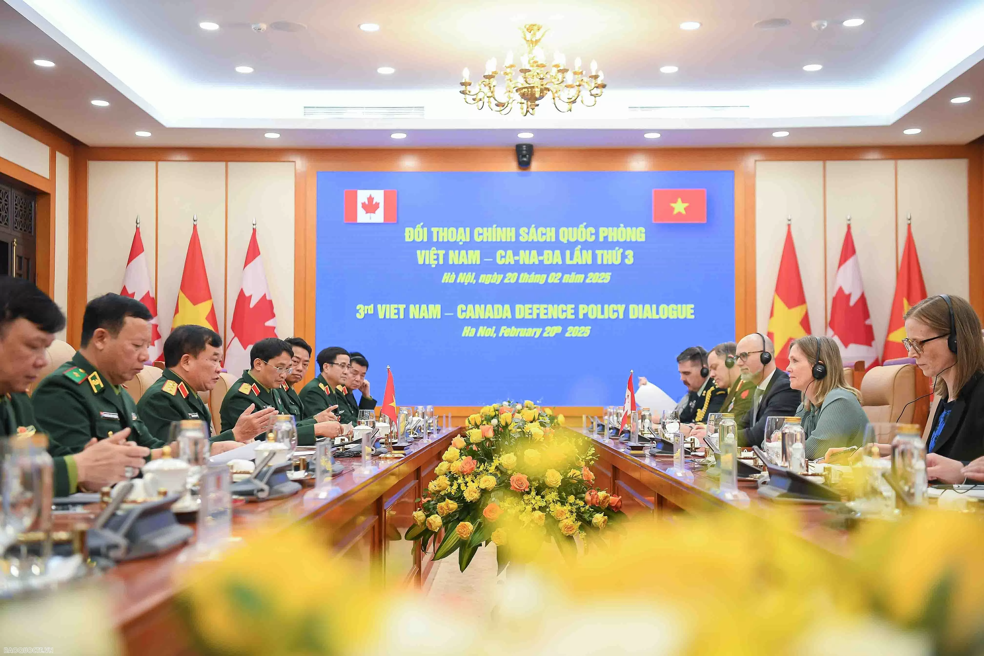 Canada mong muốn sĩ quan quân đội Việt Nam công tác trung tâm đào tạo hoà bình của nước này