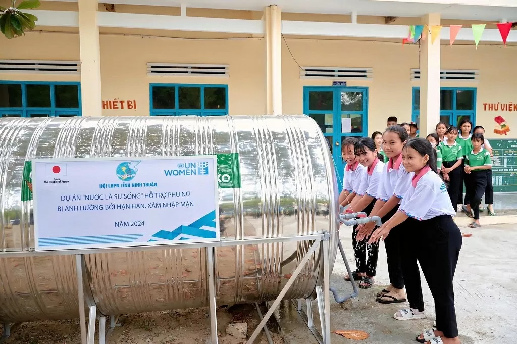 Cải thiện khả năng tiếp cận nước sạch và sinh kế của hơn 10.000 người tại Ninh Thuận và Cà Mau Cải thiện khả năng tiếp cận nước sạch và sinh kế của hơn 10.000 người tại Ninh Thuận và Cà Mau
