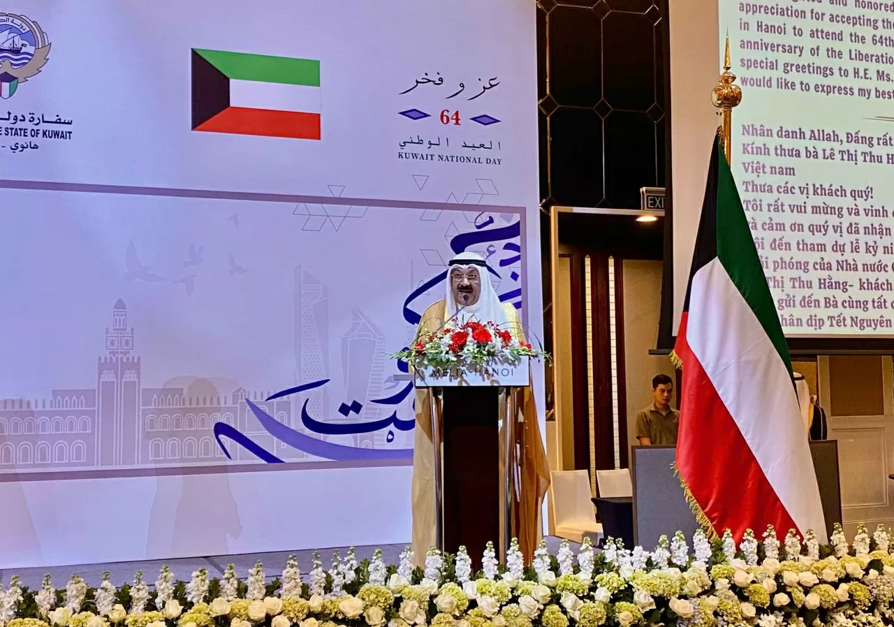 Đại sứ Kuwait tại Việt Nam. (Ảnh: Thành Long) Đại sứ Kuwait tại Việt Nam. (Ảnh: Thành Long)
