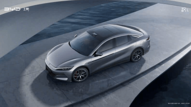 Cận cảnh xe Sedan điện BYD Han L phiên bản động cơ đôi 4WD Cận cảnh xe Sedan điện BYD Han L phiên bản động cơ đôi 4WD