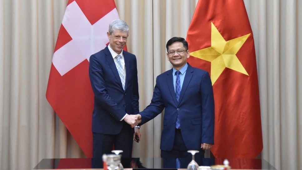 Thụy Sỹ sẵn sàng hỗ trợ Việt Nam hiện thực hóa mục tiêu trở thành nước có thu nhập cao vào năm 2045