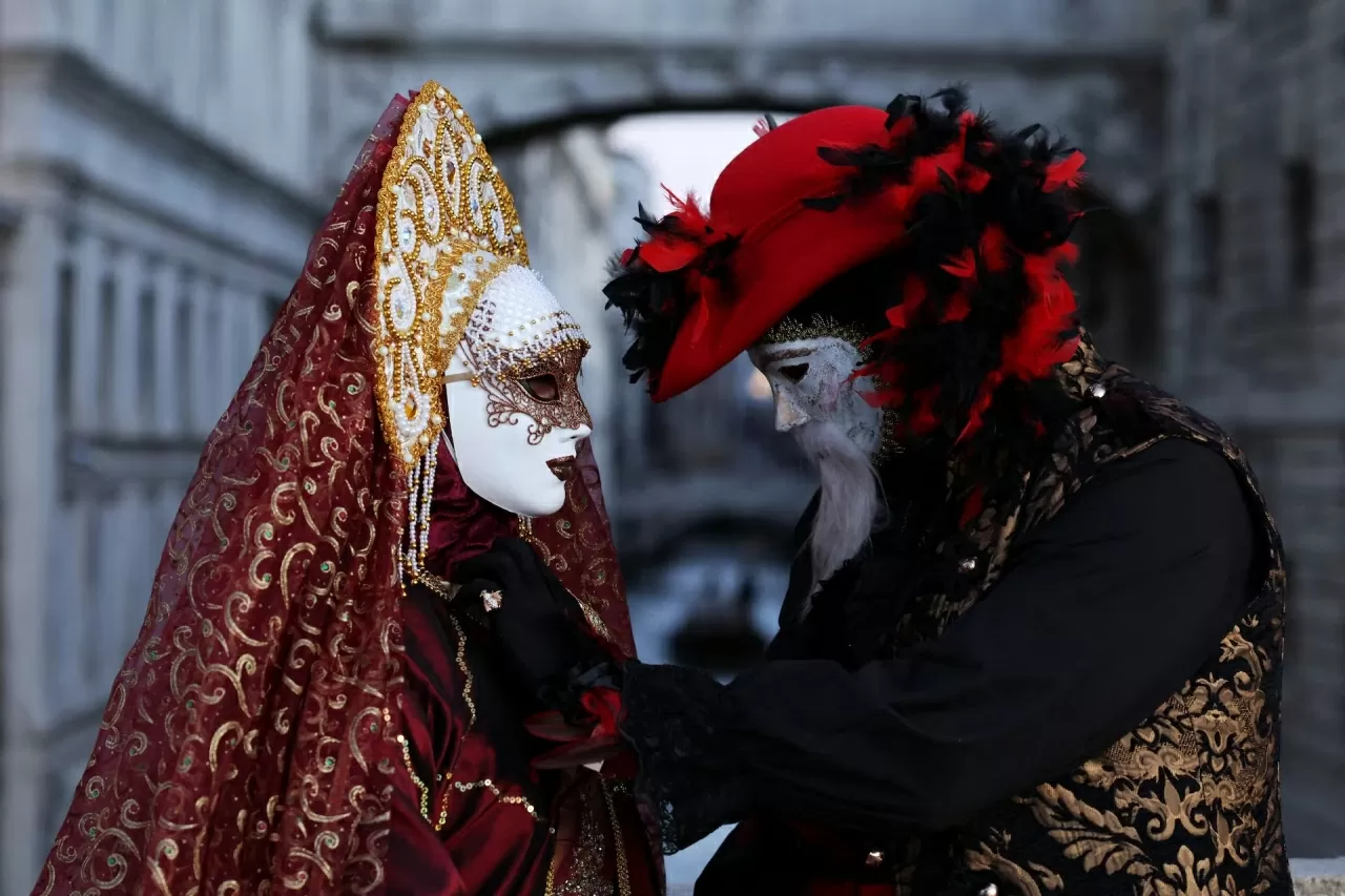 Italy: Rực rỡ lễ hội Carnival ở Venice Italy: Rực rỡ lễ hội Carnival ở Venice