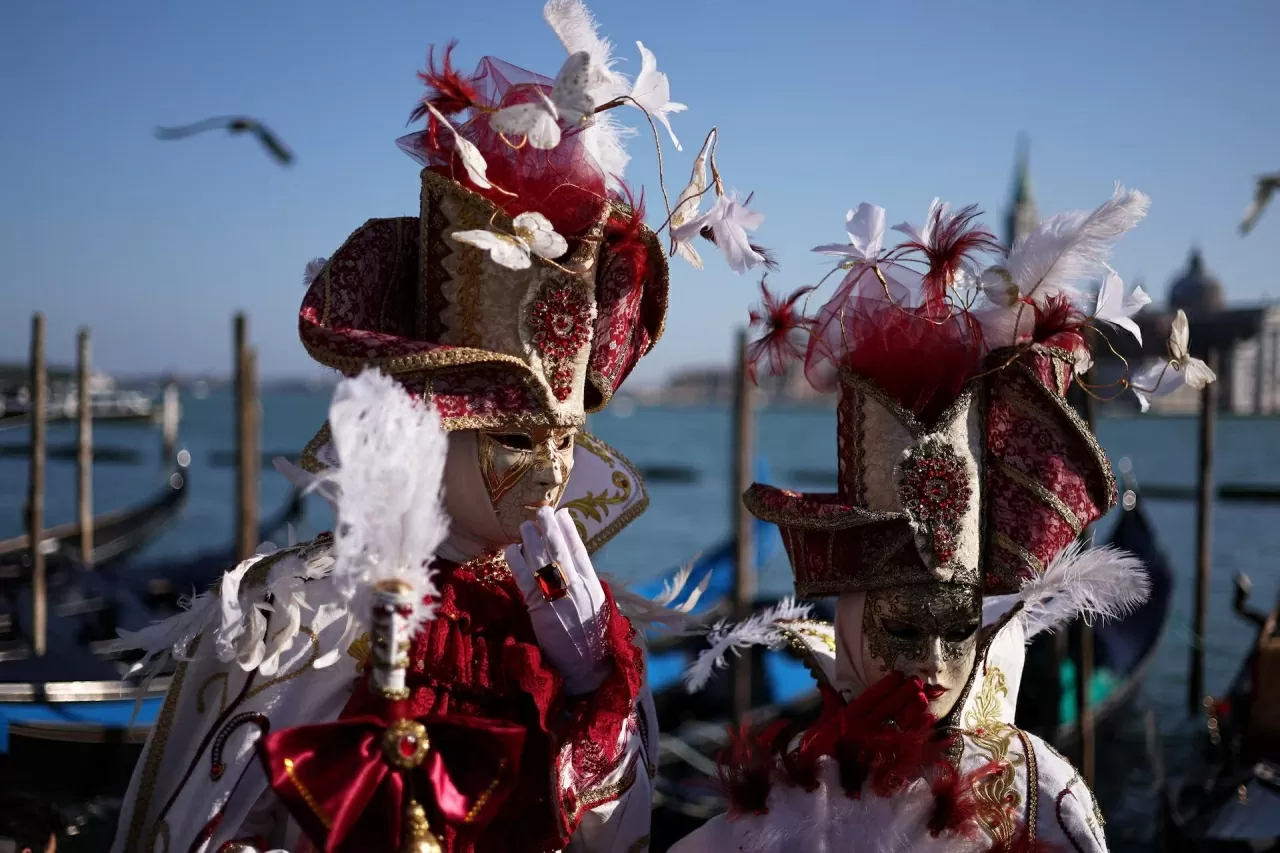 Italy: Rực rỡ lễ hội Carnival ở Venice Italy: Rực rỡ lễ hội Carnival ở Venice