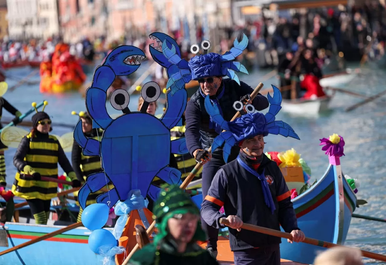 Italy: Rực rỡ lễ hội Carnival ở Venice Italy: Rực rỡ lễ hội Carnival ở Venice