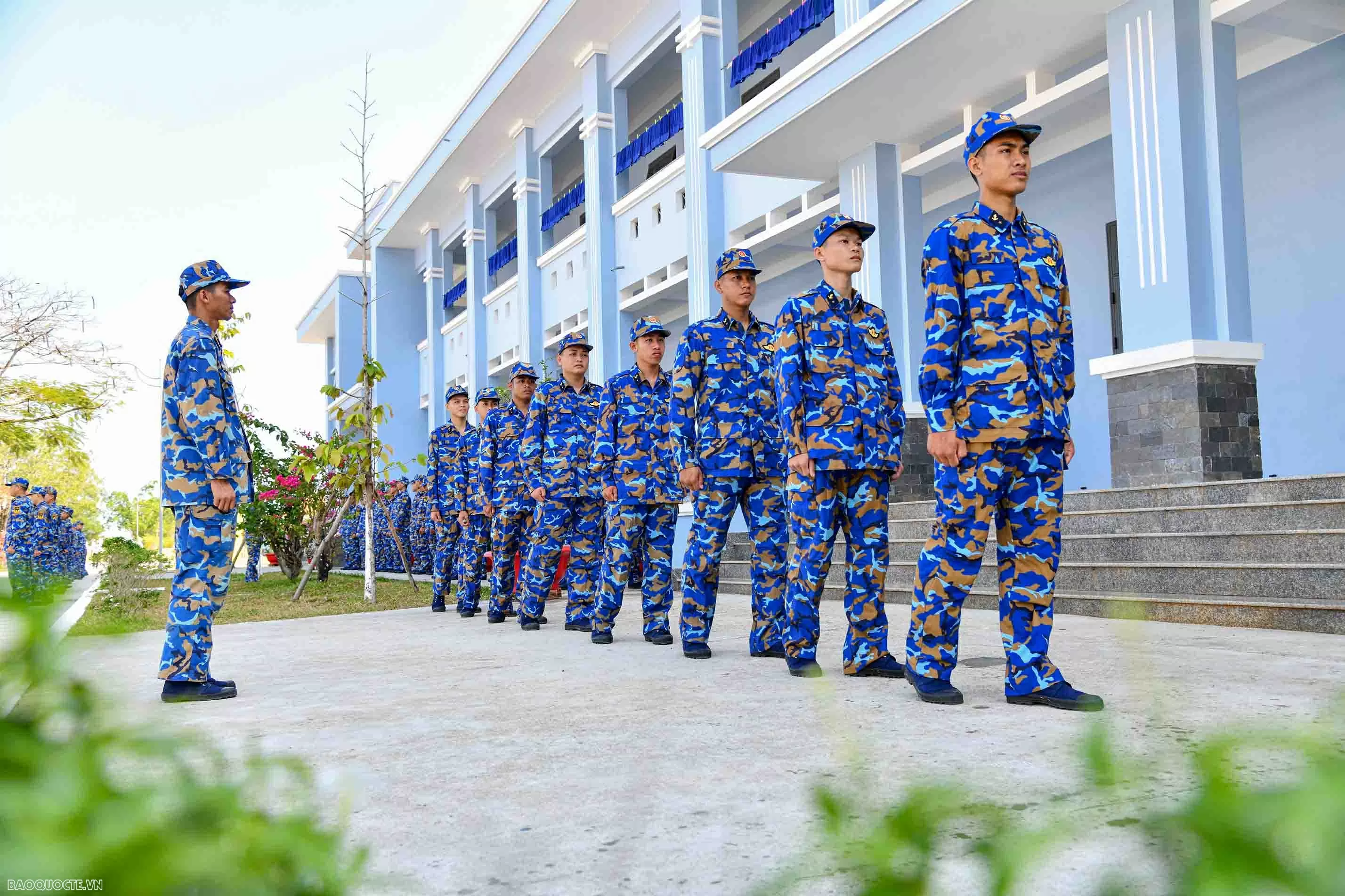 Những ngày đầu trong quân ngũ của các chiến sĩ mới