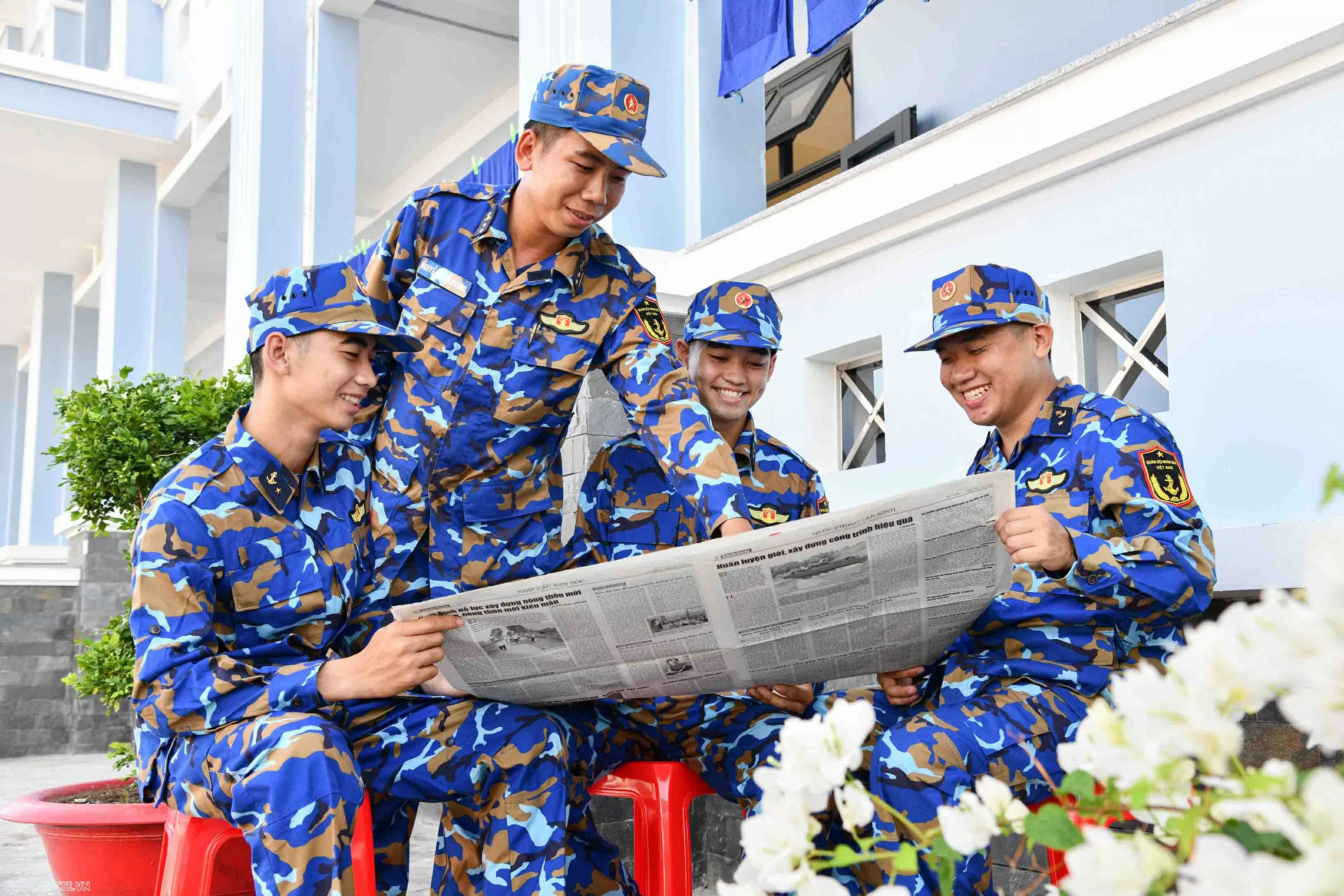 Những ngày đầu trong quân ngũ của các chiến sĩ mới