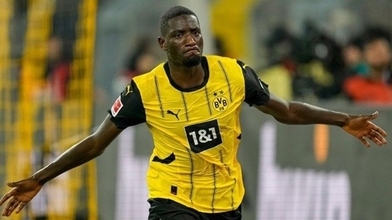 Guirassy lập poker trong chiến thắng 6 sao của Dortmund