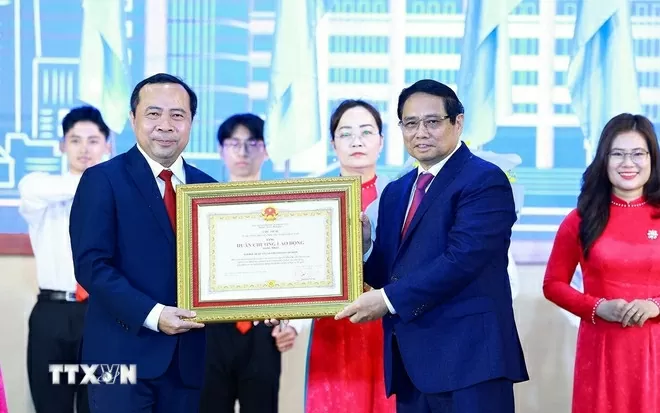Thủ tướng Phạm Minh Chính dự Lễ kỷ niệm 30 năm thành lập Đại học Quốc gia Thành phố Hồ Chí Minh. Thủ tướng Phạm Minh Chính dự Lễ kỷ niệm 30 năm thành lập Đại học Quốc gia Thành phố Hồ Chí Minh.
