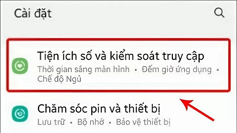 Cách xem thời gian sử dụng ứng dụng trên Samsung siêu đơn giản