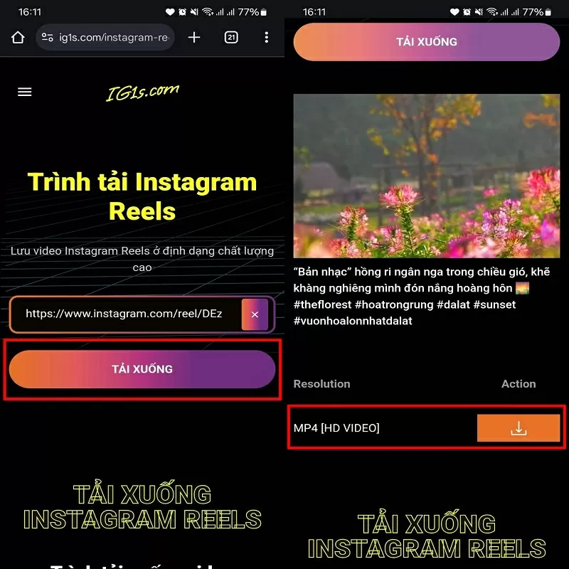 Cách tải video Reels trên Instagram về điện thoại không phải ai cũng biết Cách tải video Reels trên Instagram về điện thoại không phải ai cũng biết