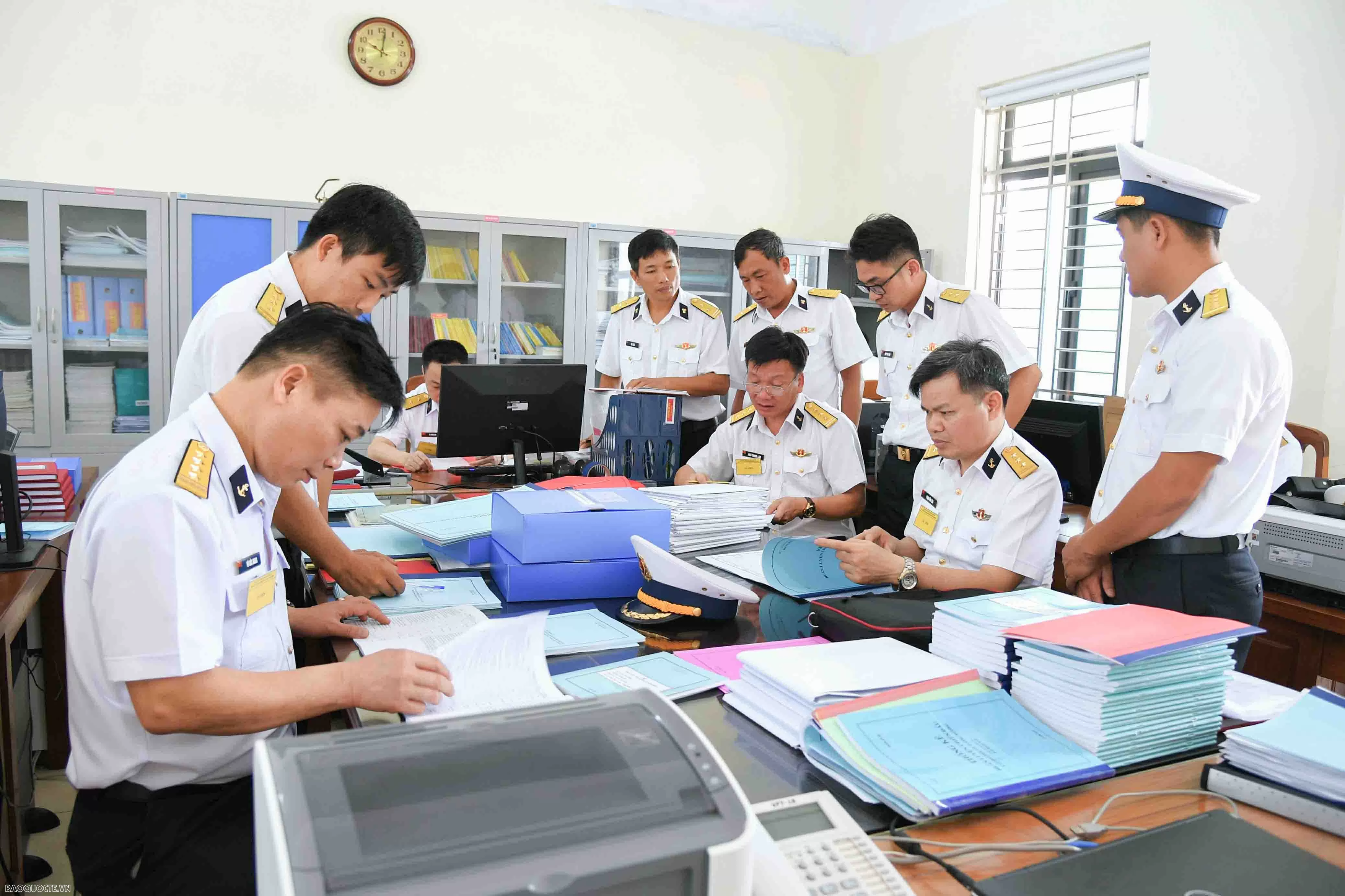 Kiểm tra công tác chuẩn bị huấn luyện tại Vùng 5 Hải quân, ngày 24/2/2025. (Ảnh: Kiên Định) Kiểm tra công tác chuẩn bị huấn luyện tại Vùng 5 Hải quân, ngày 24/2/2025. (Ảnh: Kiên Định)