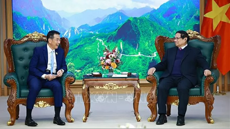 Thủ tướng Phạm Minh Chính tiếp Bộ trưởng Ngoại giao Thái Lan Thủ tướng Phạm Minh Chính tiếp Bộ trưởng Ngoại giao Thái Lan