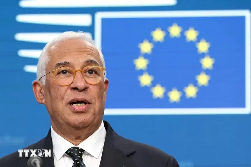 Chủ tịch Hội đồng châu Âu Antonio Costa Chủ tịch Hội đồng châu Âu Antonio Costa