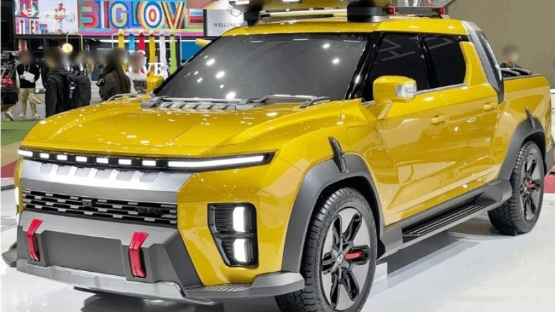 KGM Mobility ra mắt xe bán tải điện Musso EV tại Hàn Quốc, có giá từ 855 triệu đồng