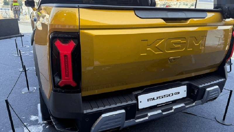 KGM Mobility ra mắt xe bán tải điện Musso EV tại Hàn Quốc, có giá từ 855 triệu đồng