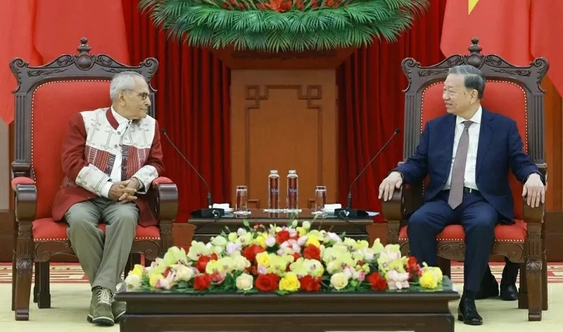 Tổng Bí thư Tô Lâm tiếp Tổng thống Tổng thống Timor-Leste Tổng Bí thư Tô Lâm tiếp Tổng thống Tổng thống Timor-Leste