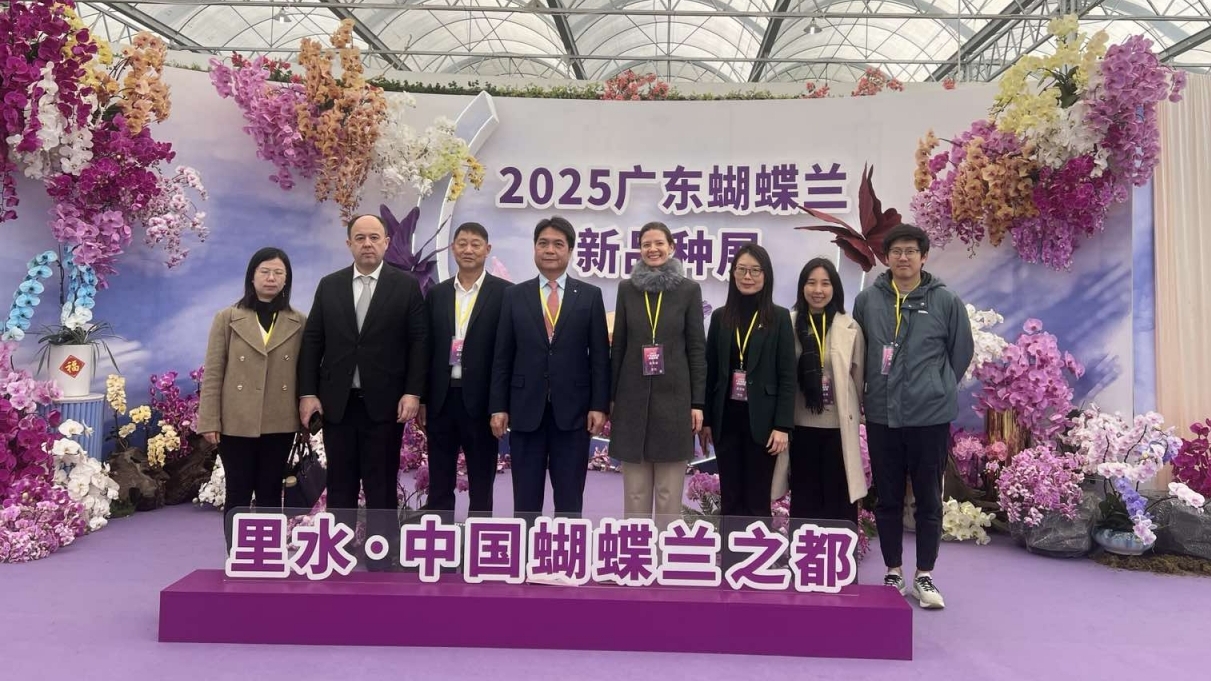 Thúc đẩy hợp tác và trao đổi kinh nghiệm nông nghiệp tại Lễ hội hoa lan hồ điệp quốc tế Quảng Đông 2025