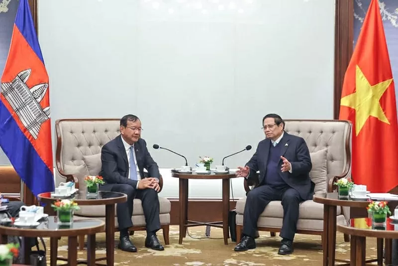 Thủ tướng Phạm Minh Chính tiếp Phó Thủ tướng, Bộ trưởng Ngoại giao và hợp tác quốc tế Campuchia