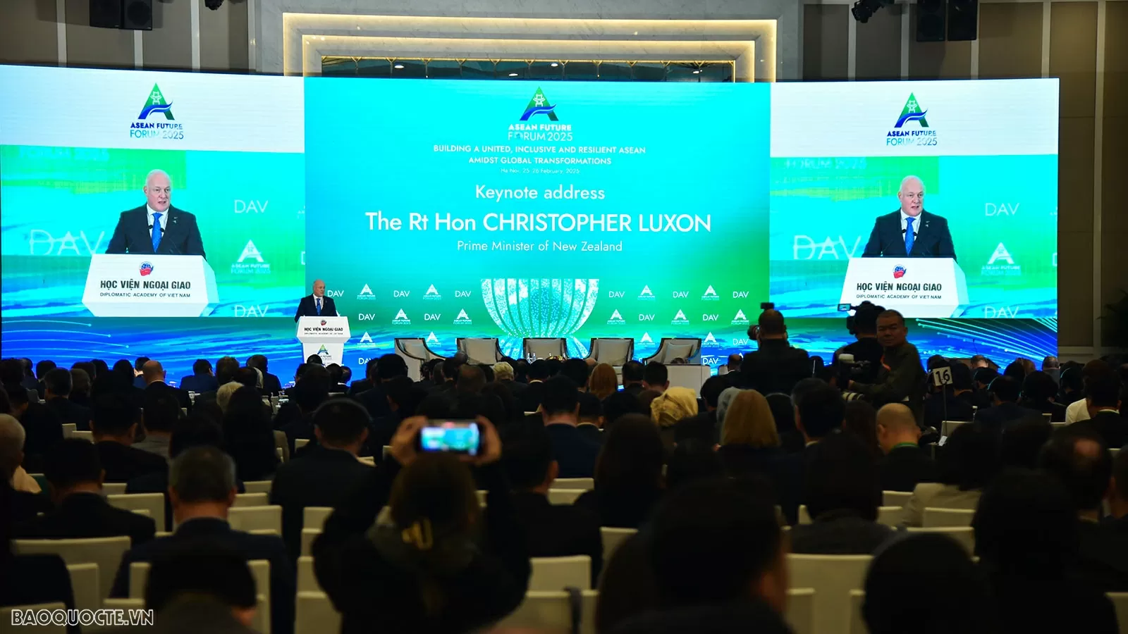 Phiên toàn thể cấp cao Diễn đàn Tương lai ASEAN 2025 Phiên toàn thể cấp cao Diễn đàn Tương lai ASEAN 2025