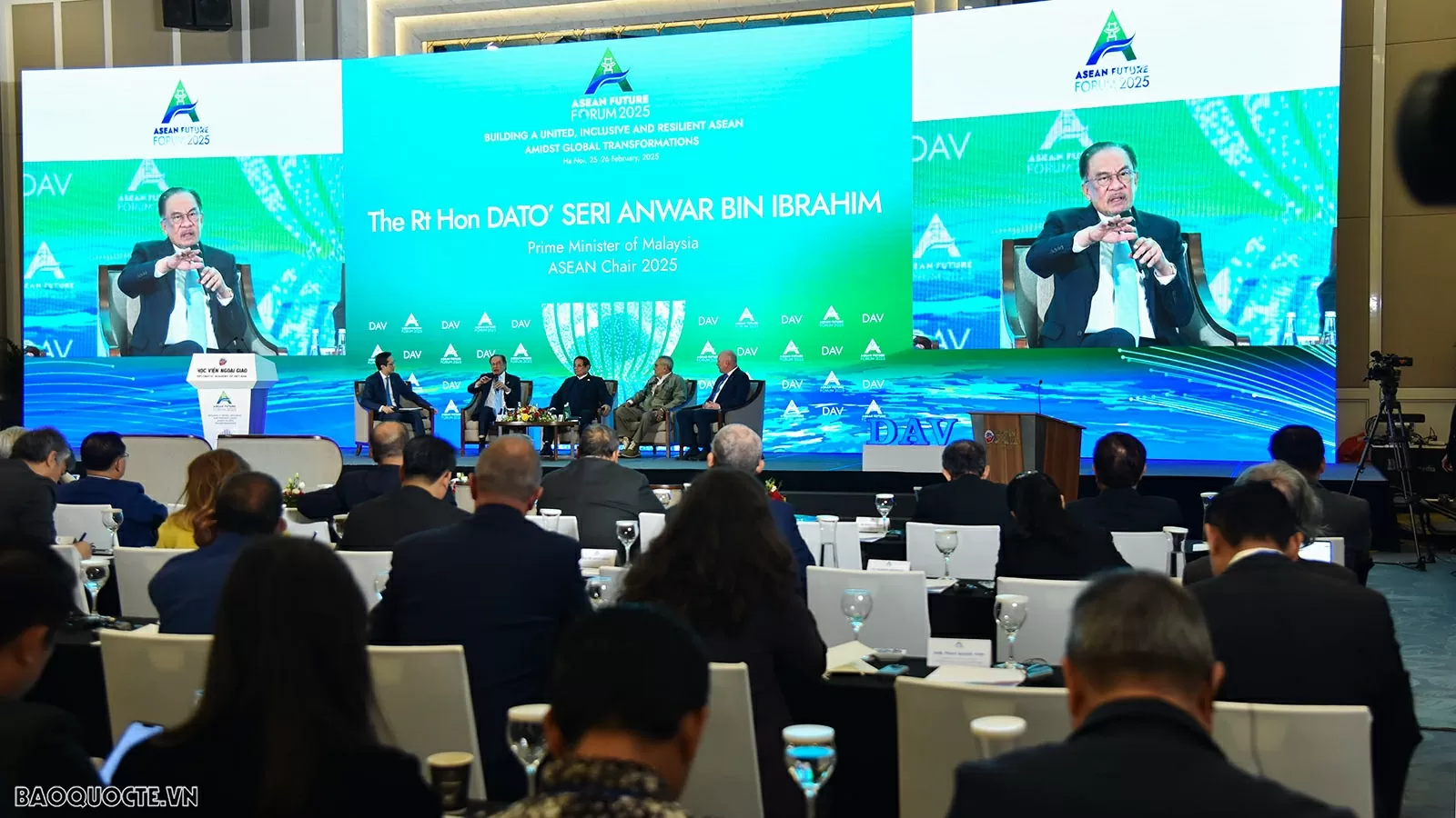 Ngày 26/2, Phiên toàn thể cấp cao ASEAN Future 2025. (Ảnh: Tuấn Anh)