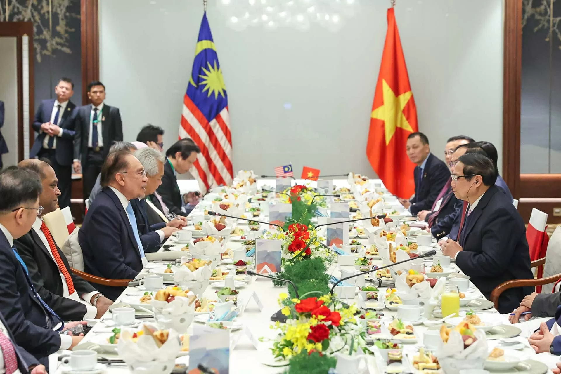 Thủ tướng Malaysia Anwar Ibrahim khẳng định, Việt Nam là đối tác quan trọng hàng đầu của Malaysia trong khu vực. (Nguồn: VGP)