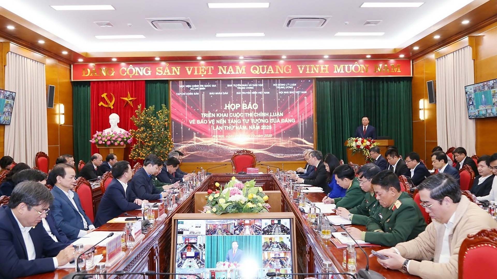 Phát động Cuộc thi chính luận về bảo vệ nền tảng tư tưởng của Đảng lần thứ Năm, năm 2025