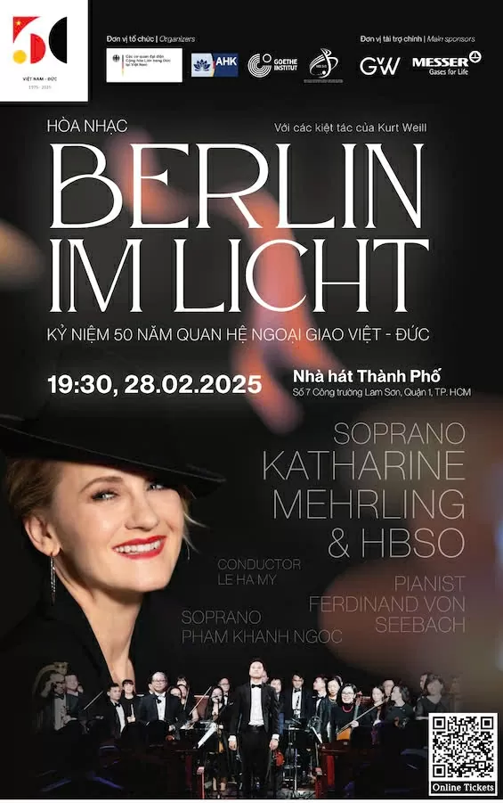 Buổi hoà nhạc Đêm nhạc thắp sáng 50 năm quan hệ Việt Nam-Đức