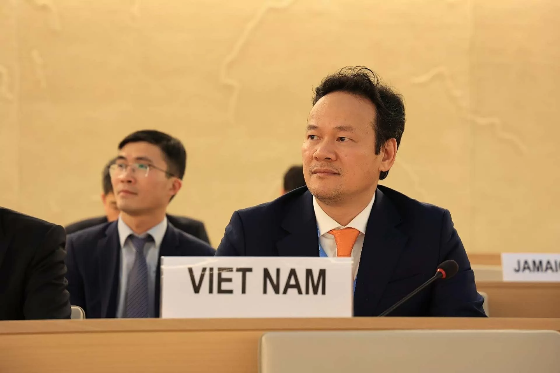 Việt Nam phát biểu tại Phiên thảo luận chung tại Khóa họp lần thứ 58 Hội đồng Nhân quyền Liên hợp quốc Việt Nam phát biểu tại Phiên thảo luận chung tại Khóa họp lần thứ 58 Hội đồng Nhân quyền Liên hợp quốc