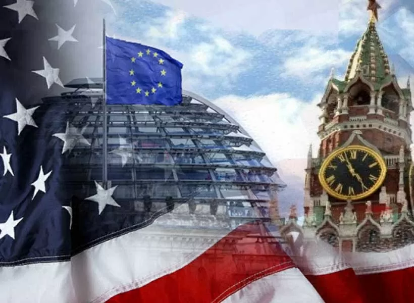 Sự “quay xe” của Mỹ về vấn đề Ukraine và quan hệ với Nga khiến EU loay hoay trước ngã 3 đường. (Nguồn: MD) Sự “quay xe” của Mỹ về vấn đề Ukraine và quan hệ với Nga khiến EU loay hoay trước ngã 3 đường. (Nguồn: MD)