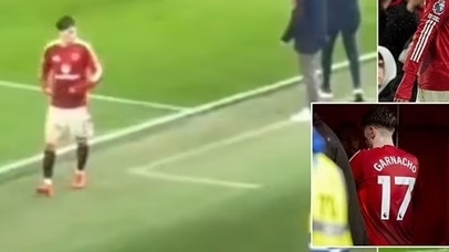 Sự thật đằng sau hành động bỏ xuống hầm của Garnacho