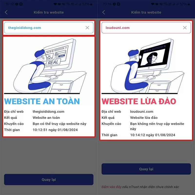 Phần mềm sẽ cảnh báo những website lừa đảo Phần mềm sẽ cảnh báo những website lừa đảo