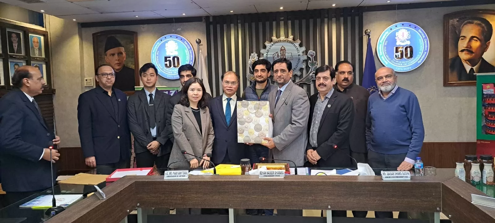 Gia tăng hợp tác, vượt mốc 1 tỷ USD với hai thị trường tiềm năng của Pakistan Gia tăng hợp tác với hai thị trường tiềm năng bậc nhất của Pakistan