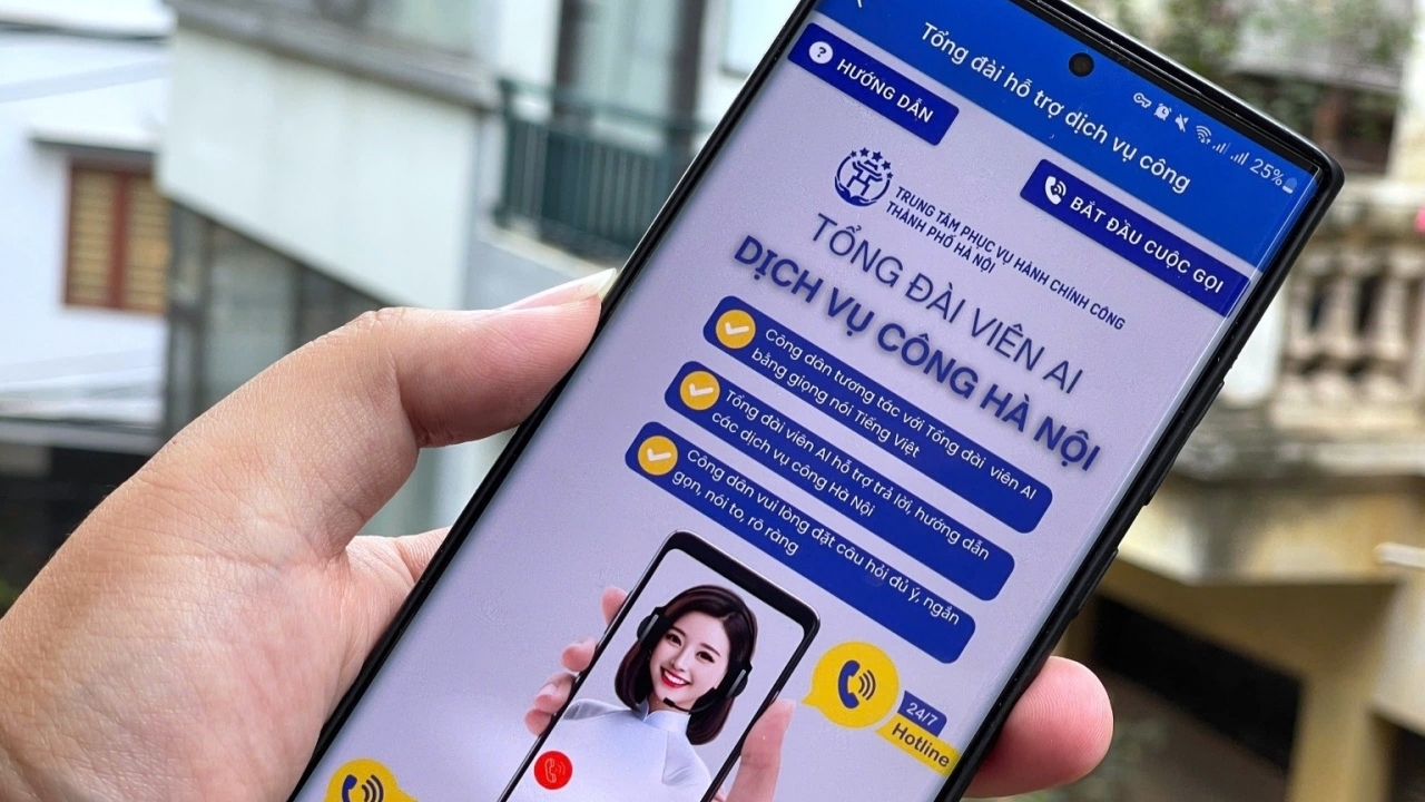 Hà Nội bắt đầu thí điểm Tổng đài thông minh ứng dụng trí tuệ nhân tạo