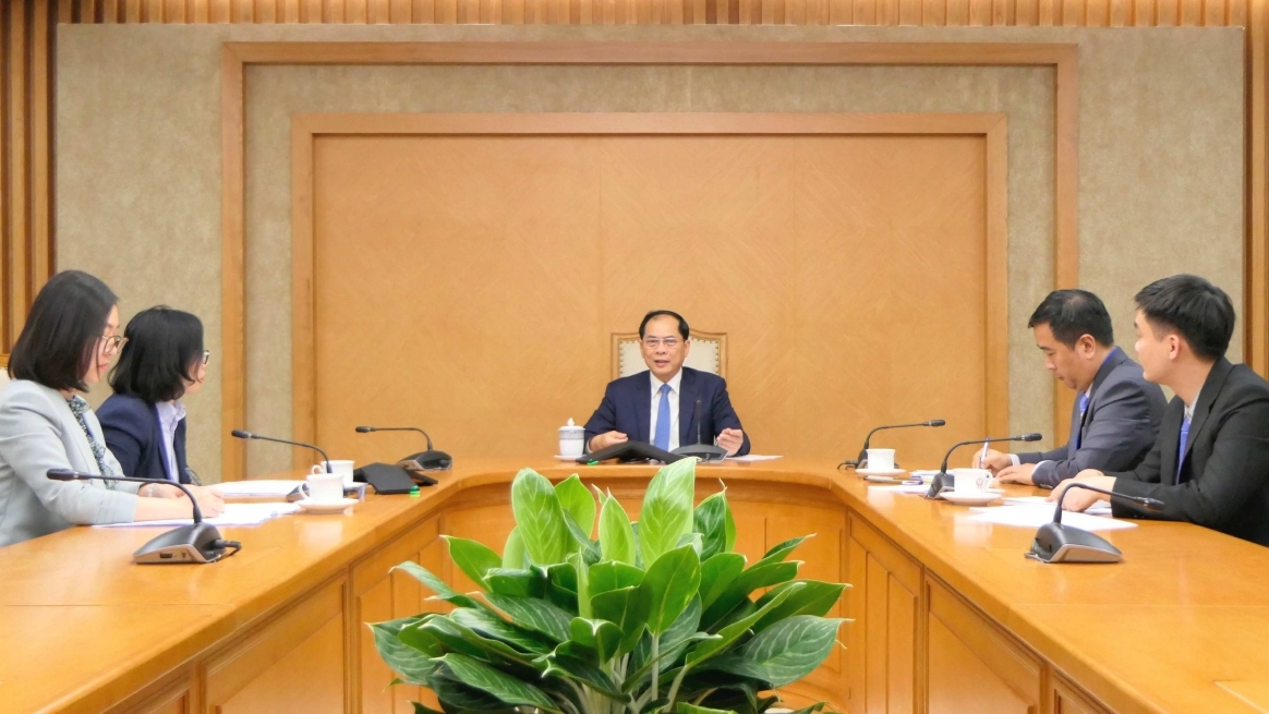 pho thu tuong chinh phu bo truong ngoai giao bui thanh son dien dam voi bo truong ngoai giao tho nhi ky