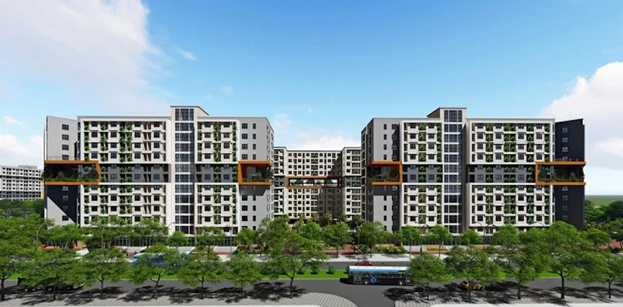 Bất động sản: Phối cảnh dự án nhà ở xã hội CT3 tại Đông Anh, Hà Nội. (Nguồn: Chủ đầu tư) Bất động sản: Phối cảnh dự án nhà ở xã hội CT3 tại Đông Anh, Hà Nội. (Nguồn: Chủ đầu tư)
