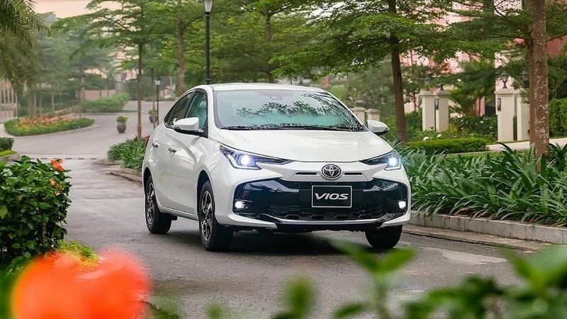 Top 5 mẫu xe Toyota bán chạy nhất tháng 2/2025: Vios vươn lên dẫn đầu