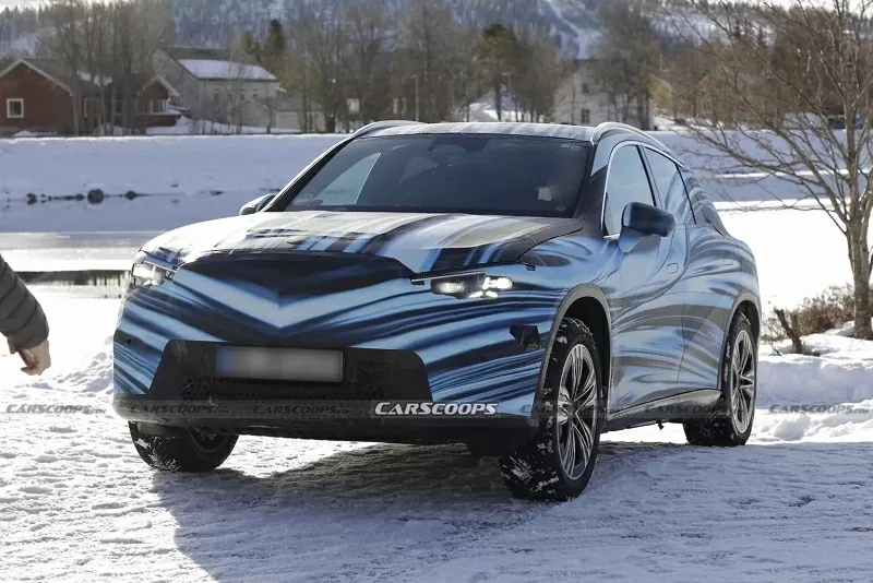 Thiết kế đầu xe Mercedes-Benz GLC EV lại được tạo hình khá giống với Acura (thương hiệu hạng sang thuộc Honda) Thiết kế đầu xe Mercedes-Benz GLC EV lại được tạo hình khá giống với Acura (thương hiệu hạng sang thuộc Honda)