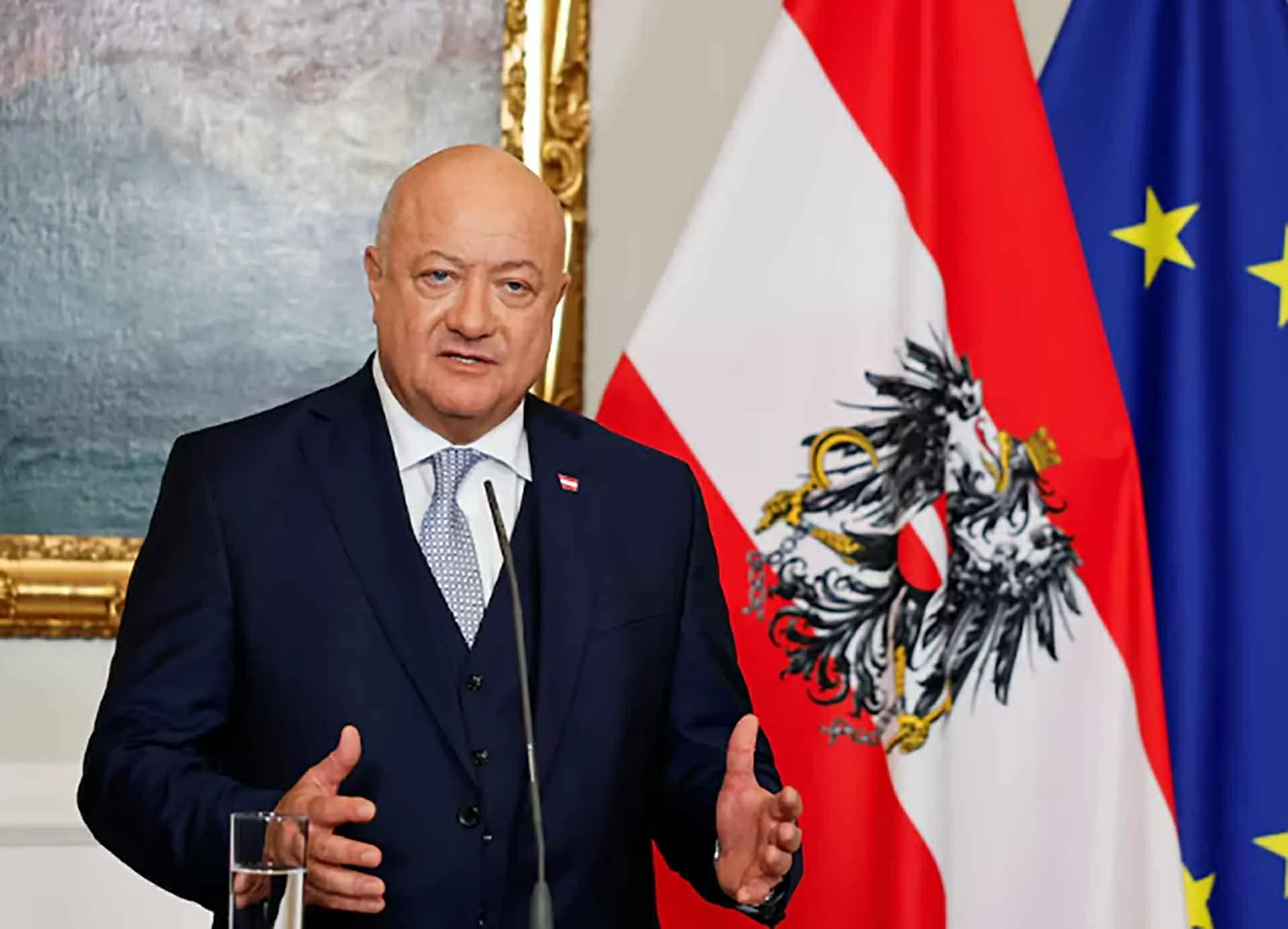 Ông Christian Stocker được bầu làm Thủ tướng Cộng hòa Áo.  (Nguồn: Reuters)
