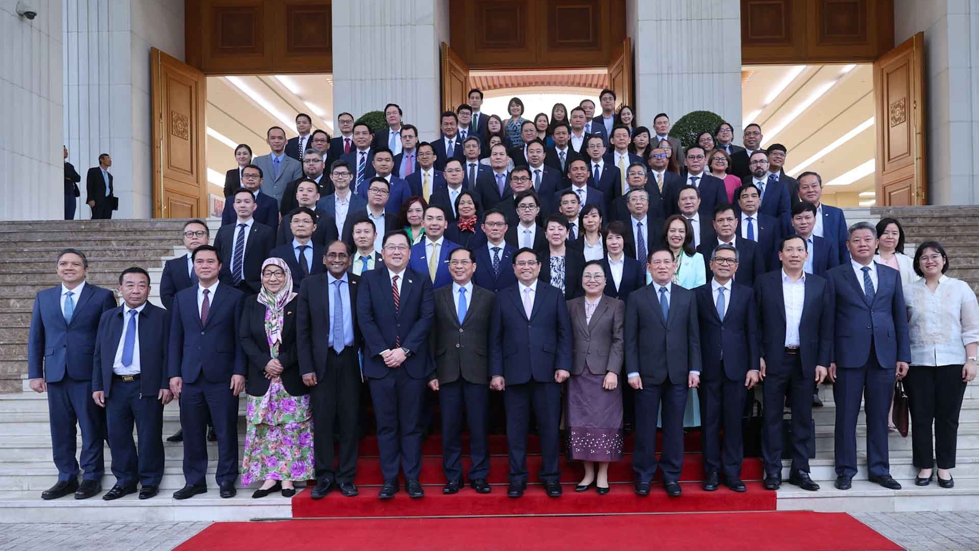 thu tuong pham minh chinh chu tri toa dam voi cac doanh nghiep asean tai viet nam