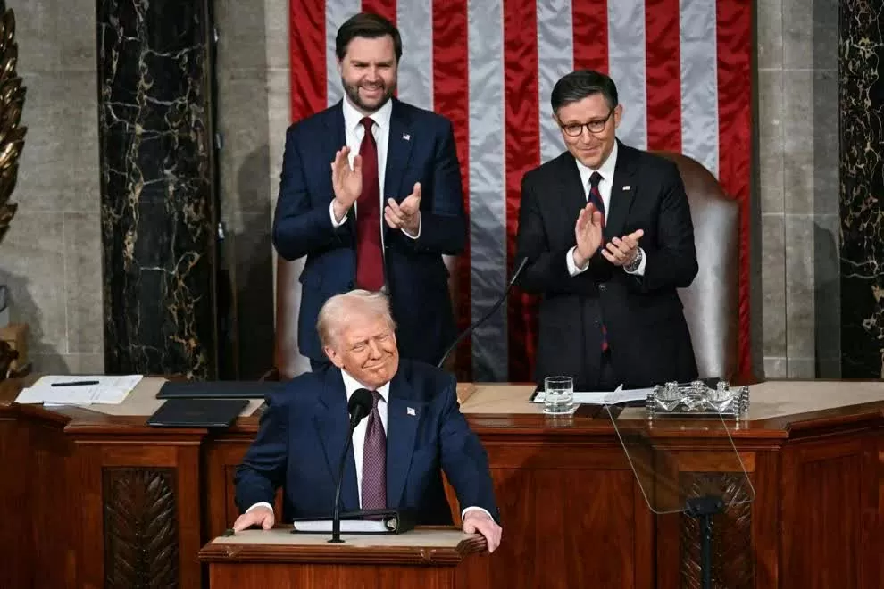 Những tuyên bố Tổng thống Trump trước Quốc hội: 'Nước Mỹ đã trở lại', thời điểm cho hành động táo bạo, Ukraine muốn đến hòa bình sớm nhất có thể Những tuyên bố Tổng thống Trump trước Quốc hội: 'Nước Mỹ đã trở lại', thời điểm cho hành động táo bạo, Ukraine muốn đến hòa bình sớm nhất có thể