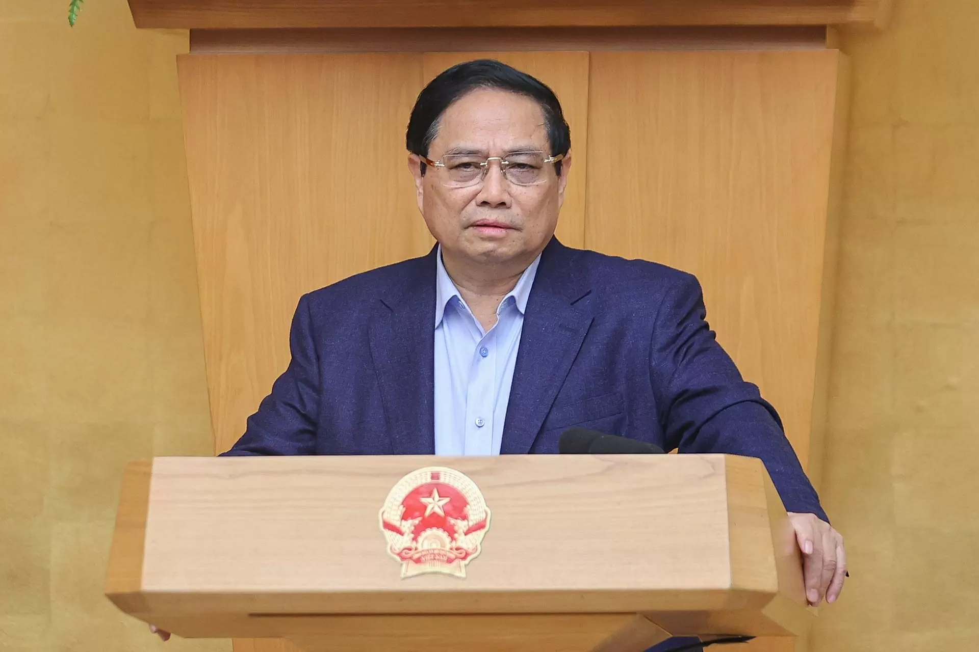 Thủ tướng Phạm Minh Chính chủ trì phiên họp Chính phủ thường kỳ tháng 2/2025