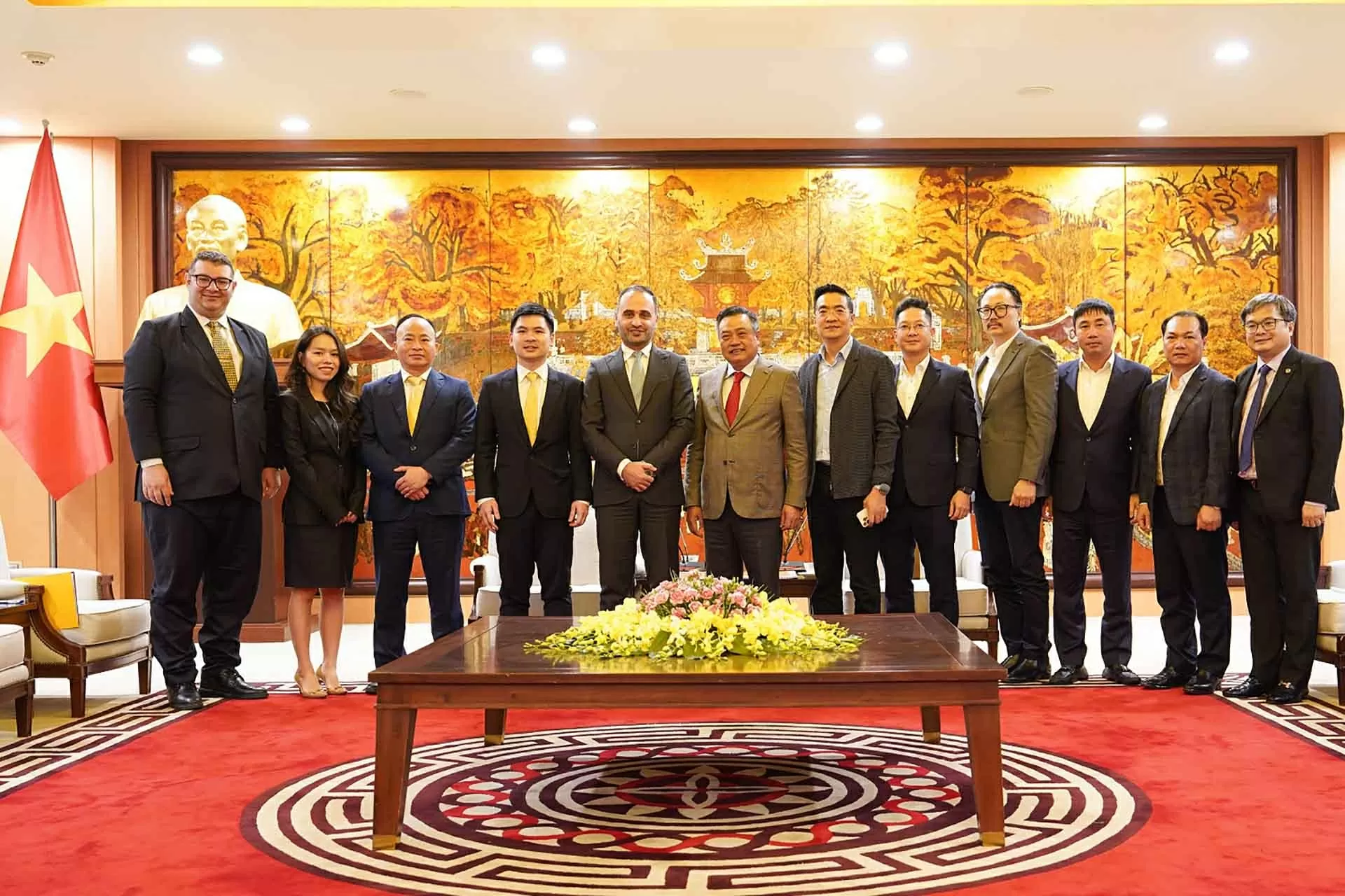 Các đại biểu tham dự buổi làm việc. Các đại biểu tham dự buổi làm việc.