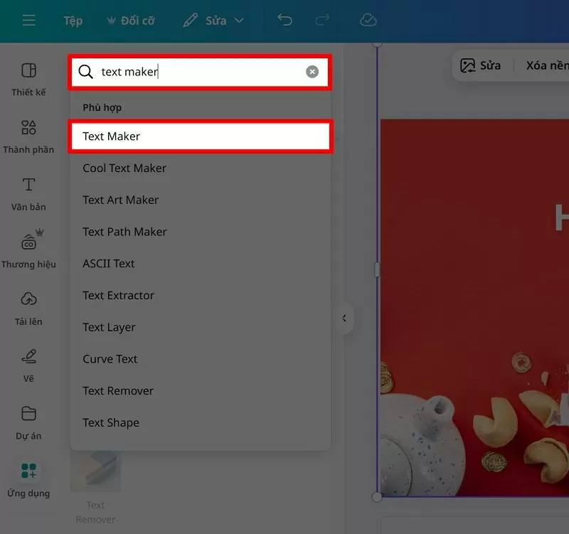 Nhập vào ô tìm kiếm chữ Cách tạo chữ 3D trong Canva giúp thiết kế ấn tượng hơn