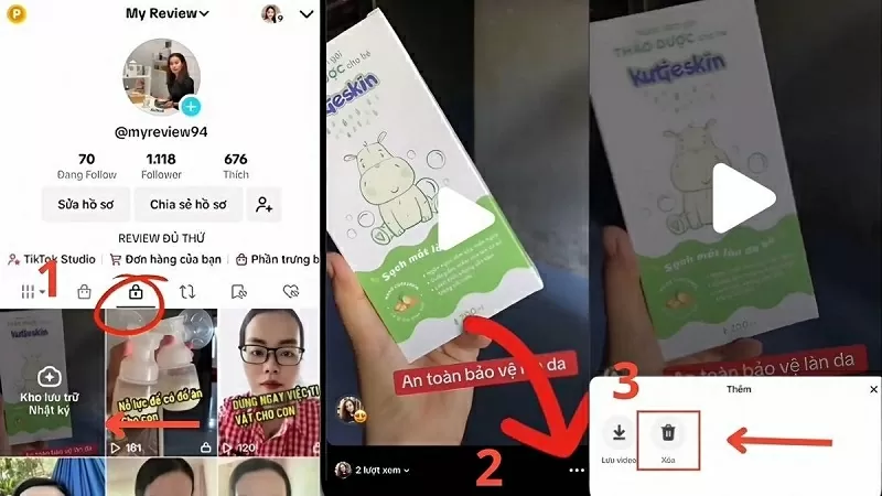Dọn dẹp lại kho story trên TikTok Dọn dẹp lại kho story trên TikTok