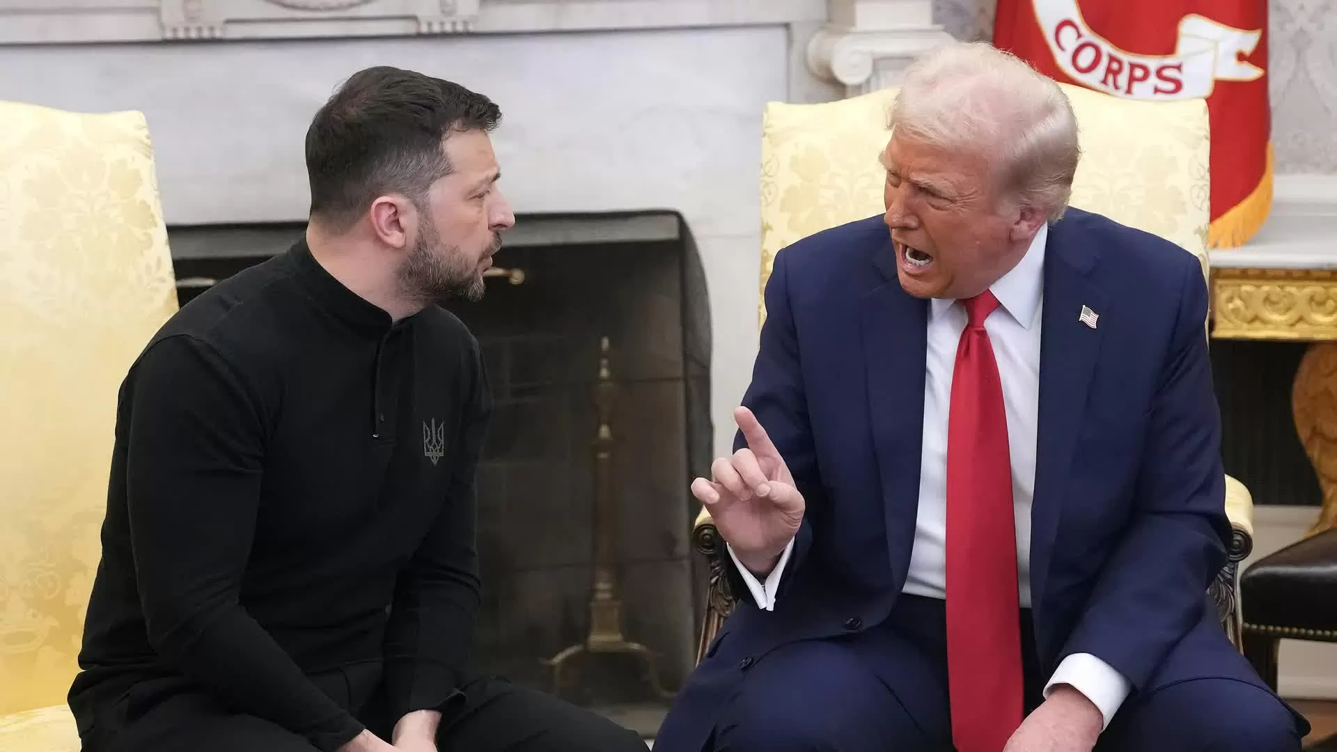 Mỹ giáng 'cây gậy' vào Ukraine, hai nước bí mật đàm phán? Tổng thống Pháp tính 'hộ tống' ông Zelensky đến Washington. Getty Images